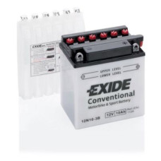 Мото акумулятор EXIDE CONVENTIONAL 6СТ-9Ah АзЕ 12В 85А (EN) 12N9-3B