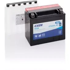 Мото акумулятор EXIDE AGM 6СТ-18Ah АзЕ 12В 270А (EN) ETX20HL-BS