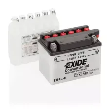 Мото акумулятор EXIDE CONVENTIONAL 6СТ-4Ah АзЕ 12В 50А (EN) EB4L-B