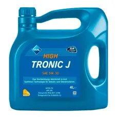 Автомобильное моторное масло Aral HighTronic J 5W-30 4л