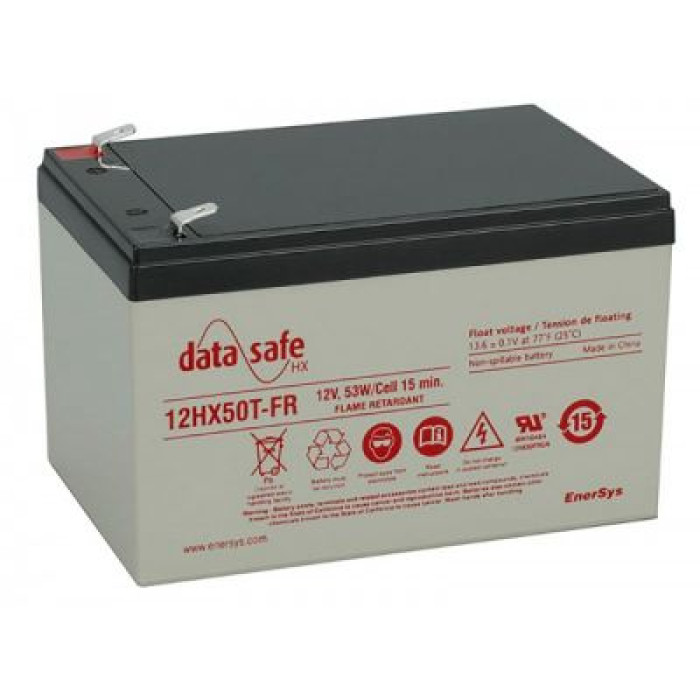 Аккумулятор тяговый DataSafe AGM 13Ah 53Вт 12V под клемму-коннектор 12HX50