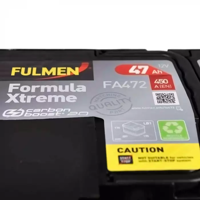 Автомобільний акумулятор FULMEN Formula Xtreme 6СТ-47Ah АзЕ 450A FA472