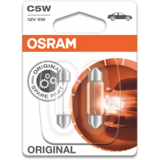 Автолампы Osram 6438-02B (SV8.5-8, 12V, 10W)