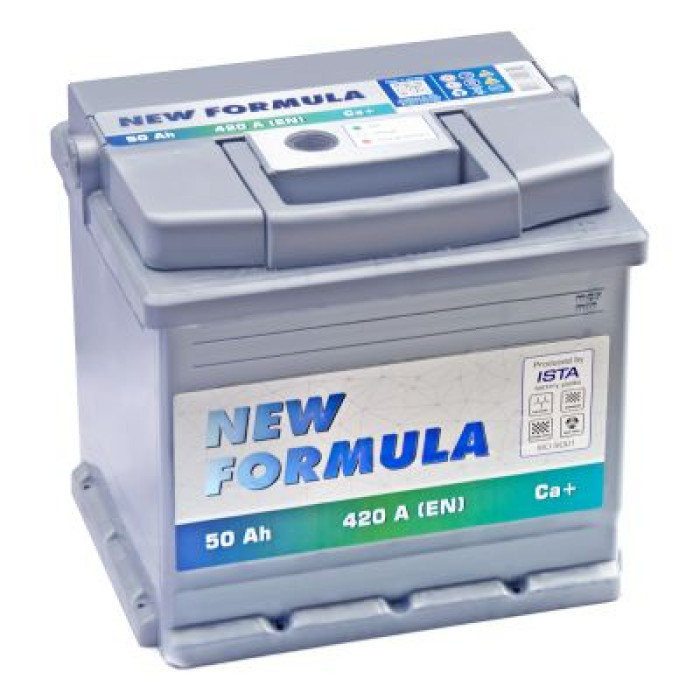 Автомобильный аккумулятор ISTA - New Formula 6СТ-50Ah АзЕ 420А (EN) 5502204209