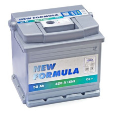 Автомобильный аккумулятор ISTA - New Formula 6СТ-50Ah Аз 420А (EN) 5502202210