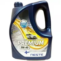 Автомобільна моторна олива Neste Premium 5W40 4л