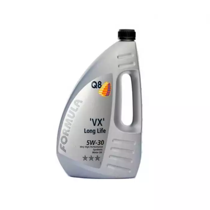 Автомобильное моторное масло Q8 VX Long Life 5W-30 4л 72275408