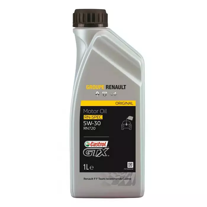 Автомобильное моторное масло Castrol GTX GROUPE RENAULT 5W-30 (RN720) 1л 000069771