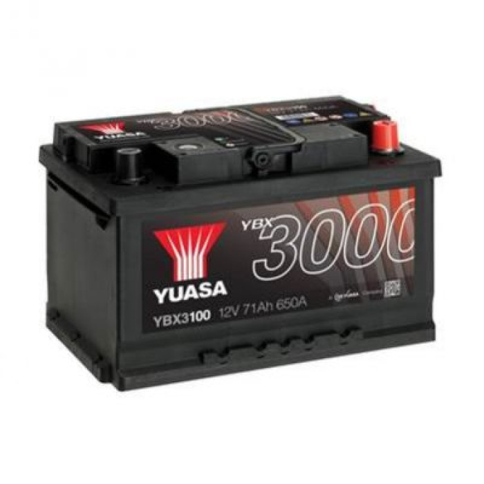 Автомобильный аккумулятор Yuasa SMF Battery 6СТ-71Ah АзЕ 680 (EN) YBX3100