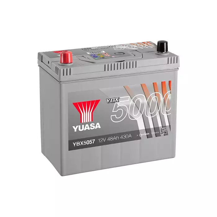 Автомобільний акумулятор YUASA AGM Japan 6СТ-50Ah Аз ASIA 450A (EN) YBX5057