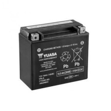 Мото аккумулятор Yuasa High Performance MF VRLA Battery AGM 6СТ-18,9Ah АзЕ 310А (EN) сухозаряженный YTX20H-BS