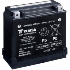 Мото аккумулятор Yuasa High Performance MF VRLA Battery AGM 6СТ-18,9Ah АзЕ 310А (EN) сухозаряженный YTX20HL-BS