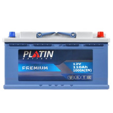 Автомобильный аккумулятор PLATIN Premium MF (L5) 110Ah 1000A R+ 6002279