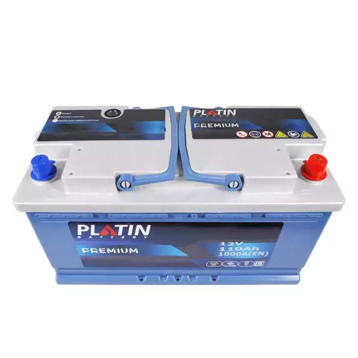 Автомобильный аккумулятор PLATIN Premium MF (L5) 110Ah 1000A R+ 6002279