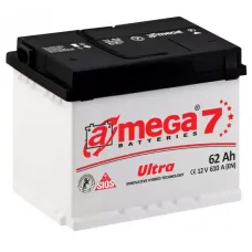 Автомобильный аккумулятор A-Mega Ultra 6СТ-62Ah АзЕ 610A (EN)
