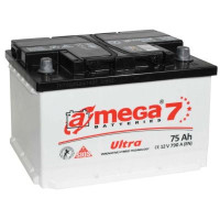 Автомобильный аккумулятор A-Mega Ultra 6СТ-75Ah АзЕ 790A (EN)