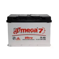 Автомобильный аккумулятор A-Mega Ultra 6СТ-75Ah Аз 790A (EN)