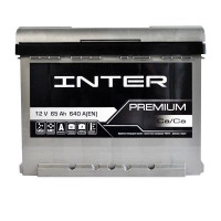 Автомобильный аккумулятор INTER Premium 6СТ-65Ah АзЕ 640A (EN)