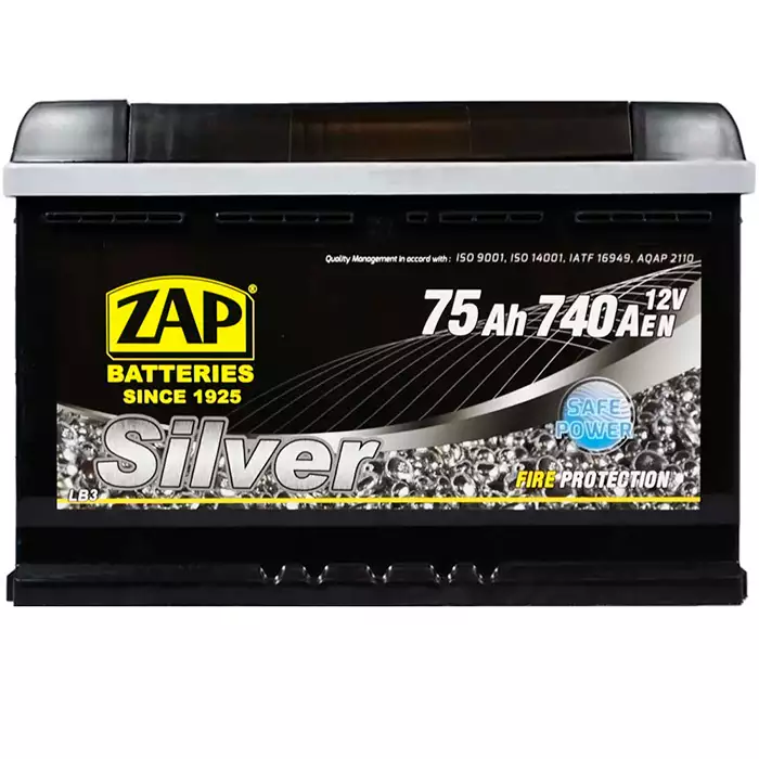 Автомобильный аккумулятор ZAP Silver 6СТ-75Ah АзЕ 740A  575 87