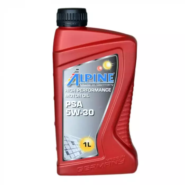 Автомобильное моторное масло Alpine PSA C2 5W-30 1л