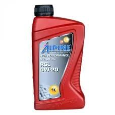 Автомобільна моторна олива Alpine RSL 0W-20 1л