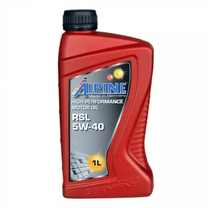 Автомобильное моторное масло Alpine RSL 5W-40 1л