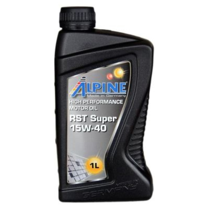 Автомобильное моторное масло Alpine RST Super 15W-40 1л