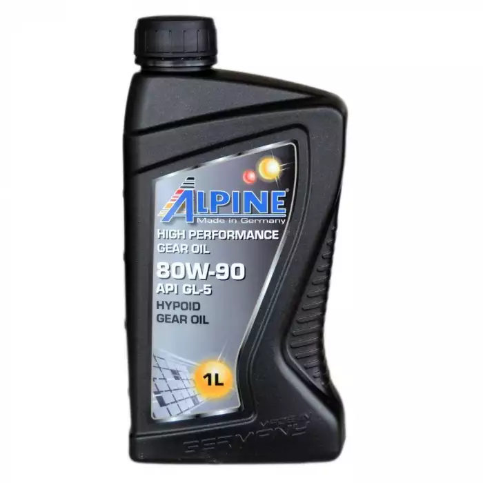 Масло трансмиссионное Alpine Gear Oil 80W-90 GL-5 1л