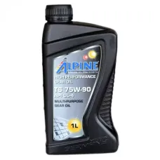 Масло трансмиссионное Alpine Gear Oil 75W-90 TS GL-4 1л