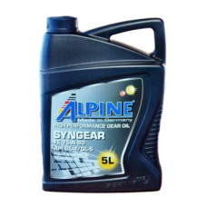 Олива трансмісійнa Alpine Syngear 75W-80 FE GL-4 / GL-5 5л