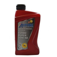 Автомобільна моторна олива Alpine Turbo Super 10W-40 1л