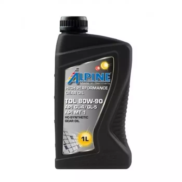 Масло трансмиссионное Alpine Gear Oil 80W-90 TS GL-4 1л