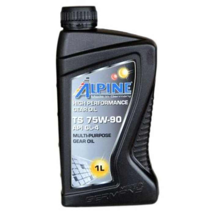 Масло трансмиссионное Alpine Gear Oil 75W-90 TS GL-5 1л