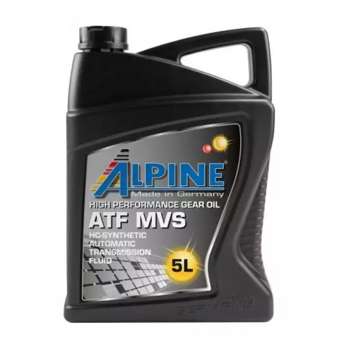 Масло трансмиссионное Alpine ATF MVS бесцветное 5л