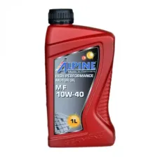 Автомобільна моторна олива Alpine 10W-40 MF 1л