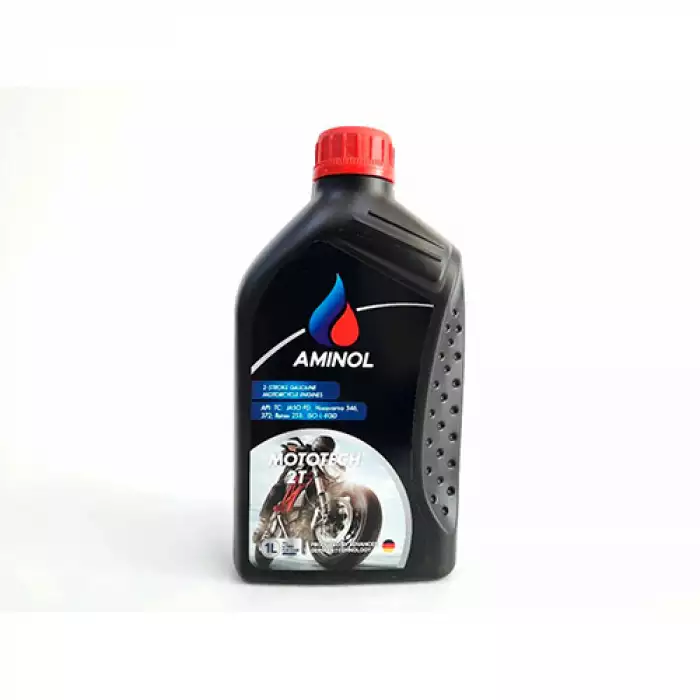 Масло моторное AMINOL Mototech 2T Red миниральное 1л