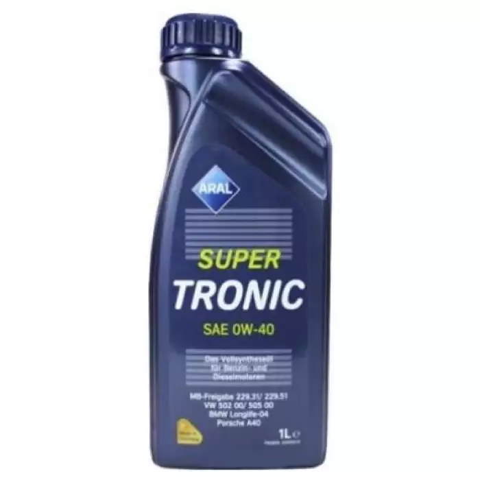 Автомобильное моторное масло Aral Super Tronic 0W-40 1л
