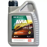 Автомобільна моторна олива AVIA ECOSYNTH Ultra 5W30 SP 1л avia001611