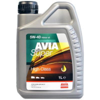 Автомобильное моторное масло AVIA SUPER 5W40 1л avia0027