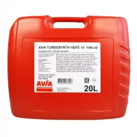 Автомобільна моторна олива AVIA TURBOSYNTH HDFE 14 10W40 20л avia0064