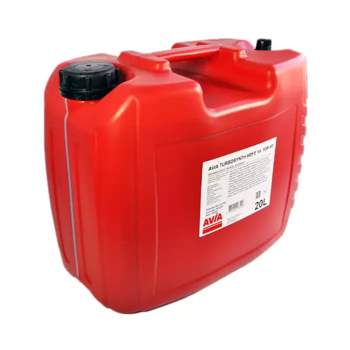 Автомобільна моторна олива AVIA TURBOSYNTH HDFE 14 10W40 20л avia0064