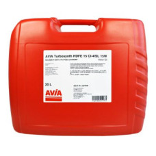Автомобильное моторное масло AVIA TURBOSYNTH HDFE 15 15W40 20л avia0065