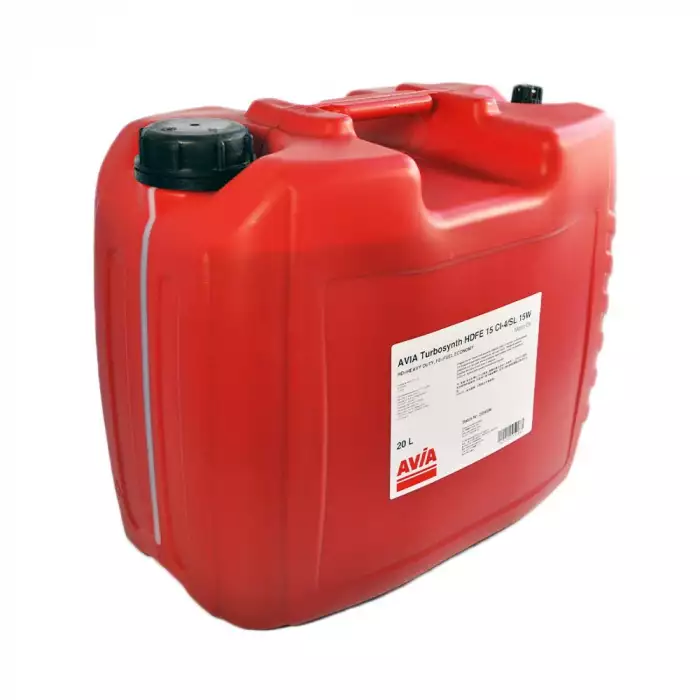 Автомобільна моторна олива AVIA TURBOSYNTH HDFE 15 15W40 20л avia0065