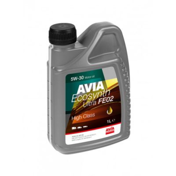 Автомобильное моторное масло AVIA ECOSYNTH ULTRA FE02 5W-30 1л avia0020