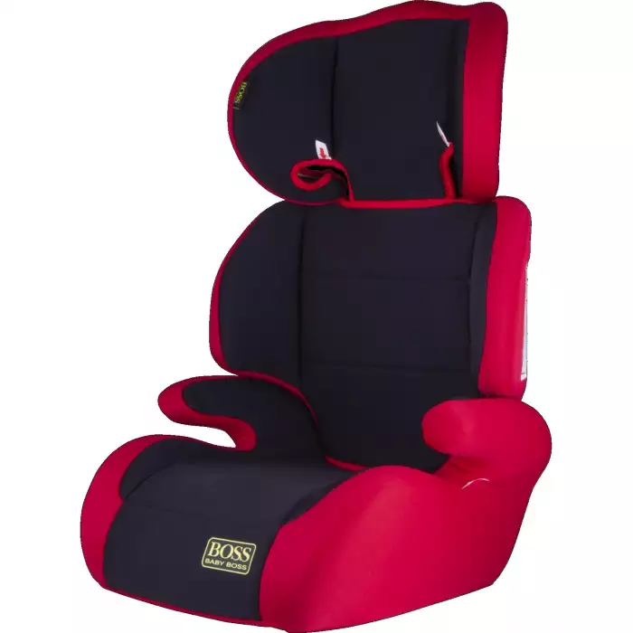 Автокресло BABY BOSS чёрно-красное группа 2-3 (15-36кг) NE-EB-21