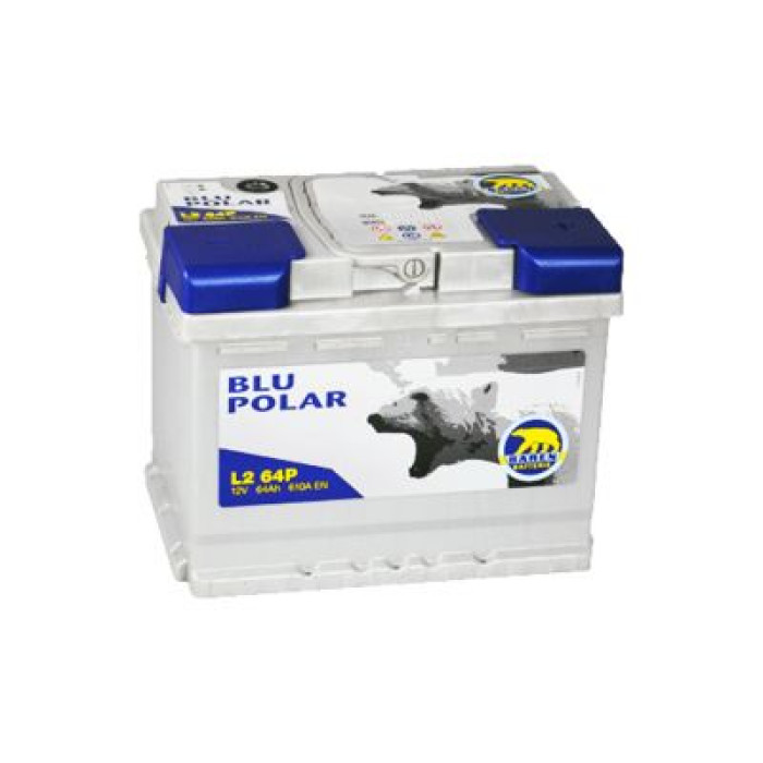 Автомобильный аккумулятор BAREN Blu polar (L2) 64Аh 610А R+