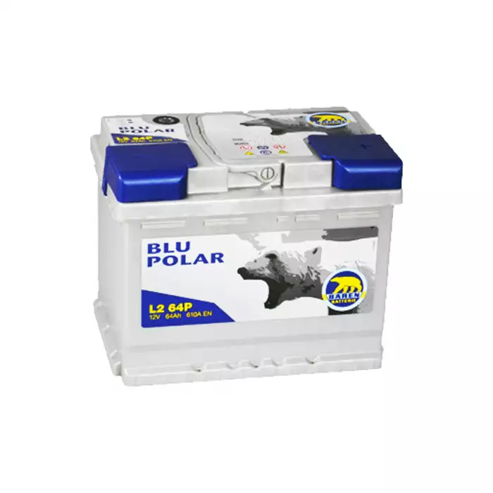 Автомобільний акумулятор BAREN Blu polar (L2) 64Аh 610А R+