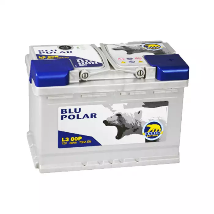Автомобильный аккумулятор BAREN Blu polar 80Аh 730А R+