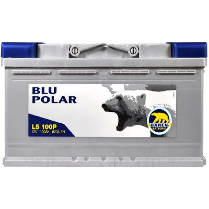Автомобільний акумулятор BAREN Blu polar (L5) 100Аh 870А R+