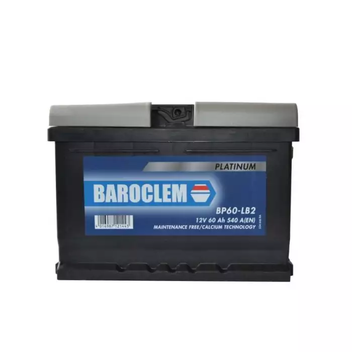 Автомобільний акумулятор Baroclem Platinum 6СТ-60Ah АзЕ 540A (EN) 560409054BA